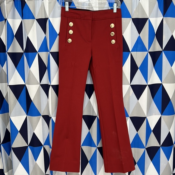 NWT Derek Lam Women's Robyn Flared Cropped Pants - Picture 3 of 8